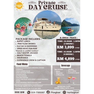 A - SW25 Private Day Cruise