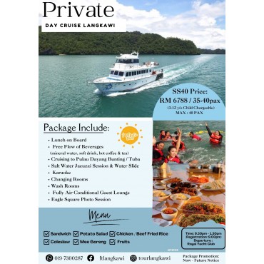 SS40 Private Day Cruise