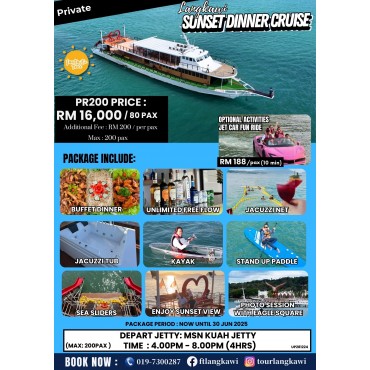 PR200 Private Sunset Cruise