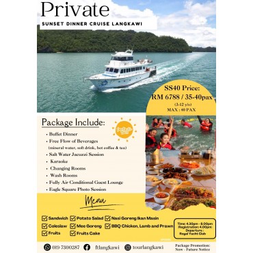 SS40 Private Sunset Dinner...