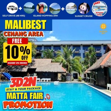 3D2N Malibest Resort Stay +...