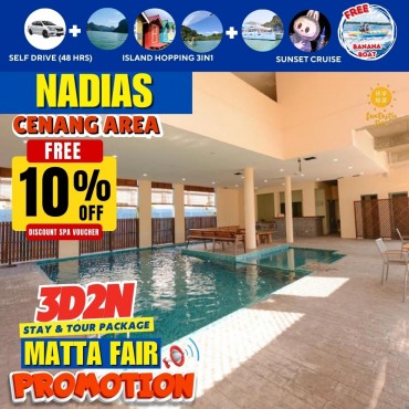 3D2N Nadias Hotel Stay +...