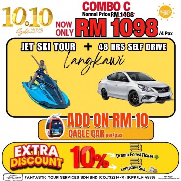 COMBO C - 48HRS + Jet Ski...