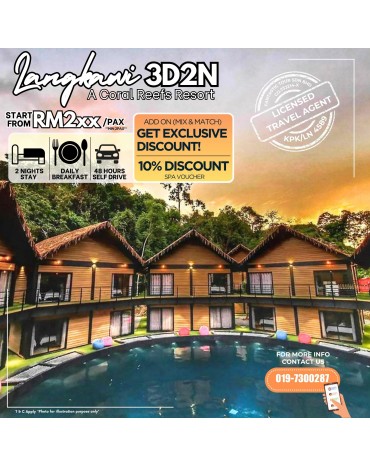 3D2N ISLAND ESCAPE A CORAL...