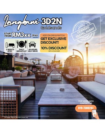 3D2N ISLAND ESCAPE GOLDSAND...