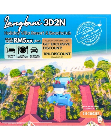 3D2N ISLAND ESCAPE HOLIDAY...