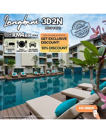 3D2N ISLAND ESCAPE MERCURE...