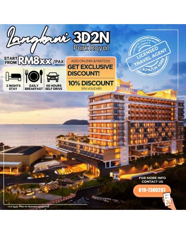3D2N ISLAND ESCAPE PARK...