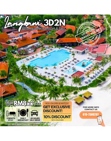 3D2N Pelangi Beach Resort...