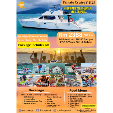 V - H25 Private Sunset Cruise